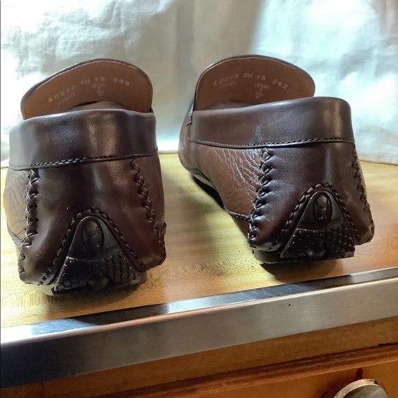 Moreschi Pixel Woven Leather Driving Loafers Mens Shoes - Picture 6 of 12